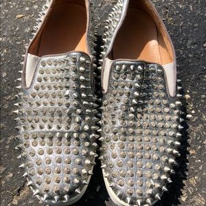 CHRISTIAN LOUBOUTIN
Spiked slip-on sneakers